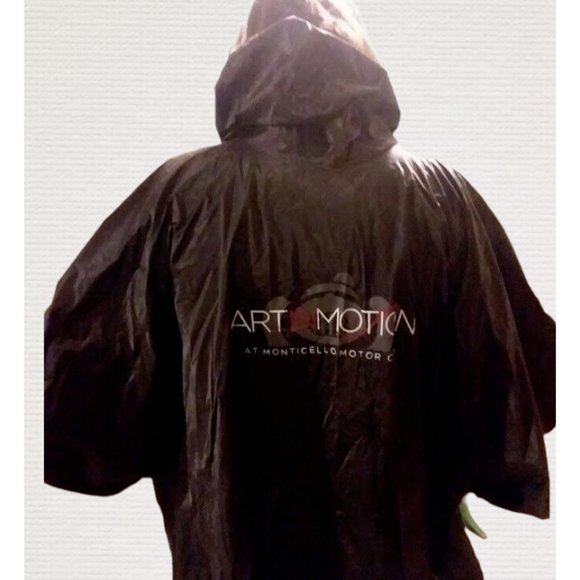 Art in Motion Concours d'Elegance  Black Rain Poncho Monticelllo Car Club NY - Picture 4 of 6